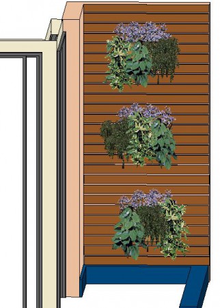 Proj. III-Painel de floreiras